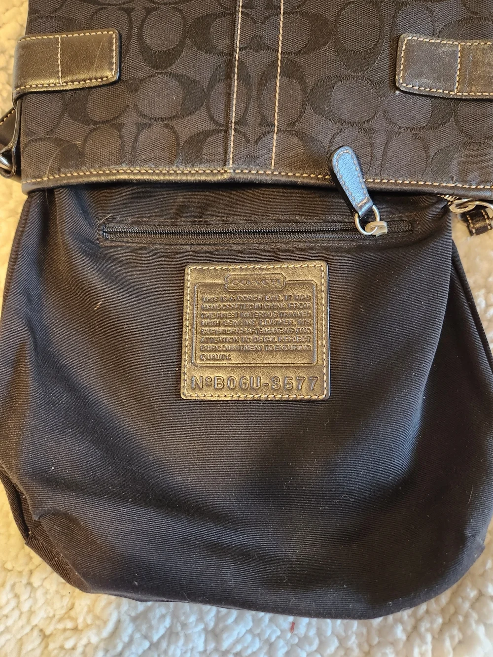 Coach Soho Signature Jacquard Shoulder Bag